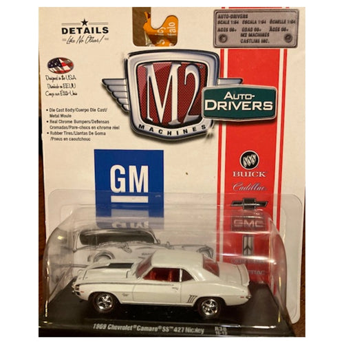 1969 Chevrolet Camaro SS 427 Nickey - White