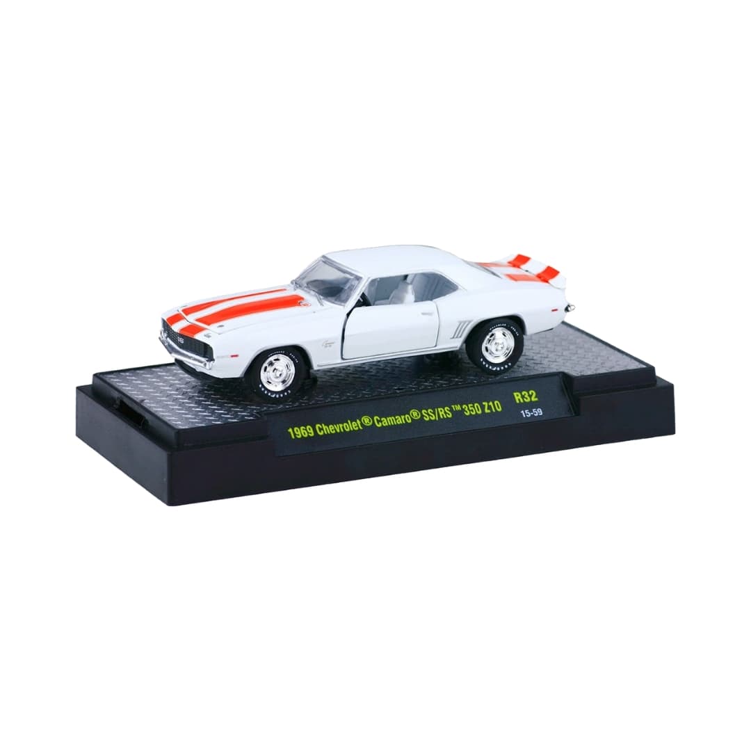 1969 Chevrolet Camaro SS/RS - White/Orange Stripe
