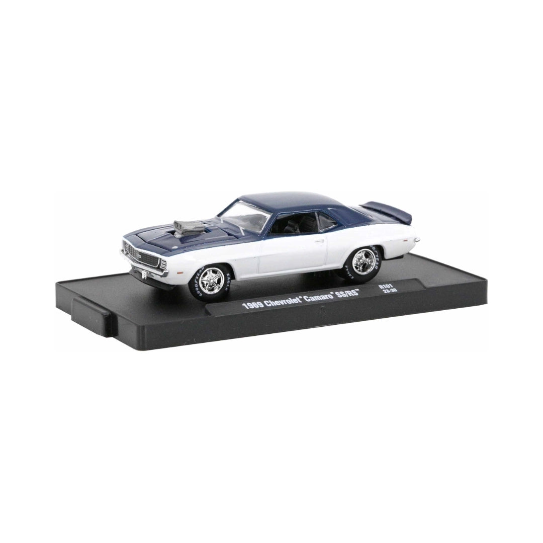 1969 Chevrolet Camaro SS/RS - White & Dark Blue