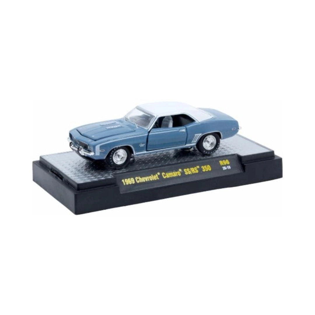 1969 Chevrolet Camaro SS/RS 350 - Blue (Chrome Rims)