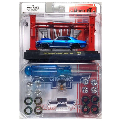 1969 Chevrolet Camaro SS/RS 396 - Blue (Model-Kit)