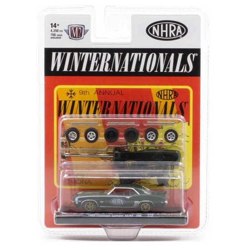 1969 Chevrolet Camaro SS/RS 396 - Dark Green (Gold 5-Spoke Rims, Red Interior, Chase)