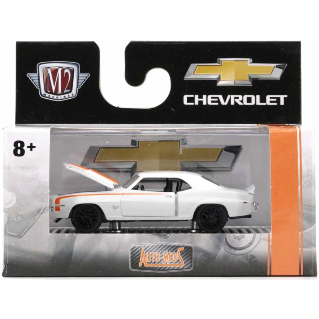 1969 Chevrolet Camaro SS/RS 396 - White & Black with Orange Accent