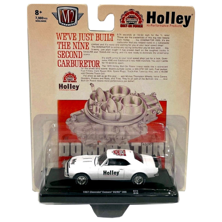 1969 Chevrolet Camaro SS/RS 396 - White (Holley)