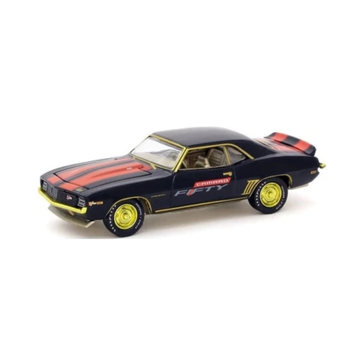 1969 Chevrolet Camaro Z/28 - Black with Orange Stripes (Gold Rims, Chase)