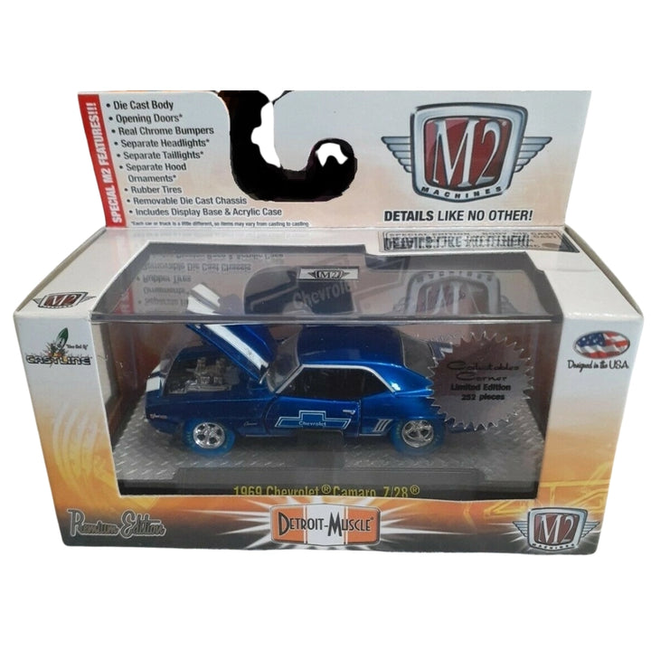 1969 Chevrolet Camaro Z/28 - Blue (Collectables Corner Exclusive, Release S13)