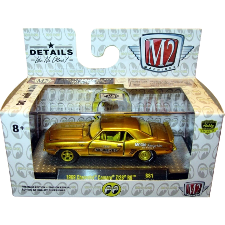 1969 Chevrolet Camaro Z/28 RS - Yellow (Mooneyes Livery, Chase)