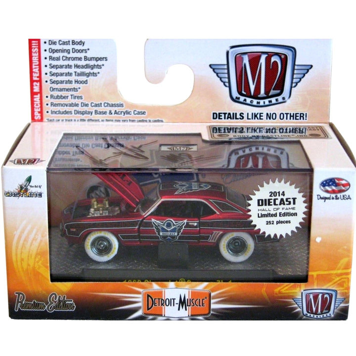 1969 Chevrolet Camaro ZL-1 - Red/Black (Diecast Hall of Fame Class of 2014 Chase)