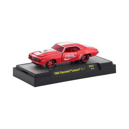 1969 Chevrolet Camaro ZL-1 - Red (Red Chrome Rims, Red Interior, Coca-Cola Chase)