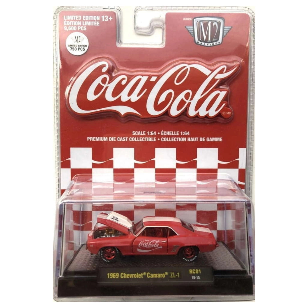 1969 Chevrolet Camaro ZL-1 - Red (Red Chrome Rims, Red Interior, Coca-Cola Chase)