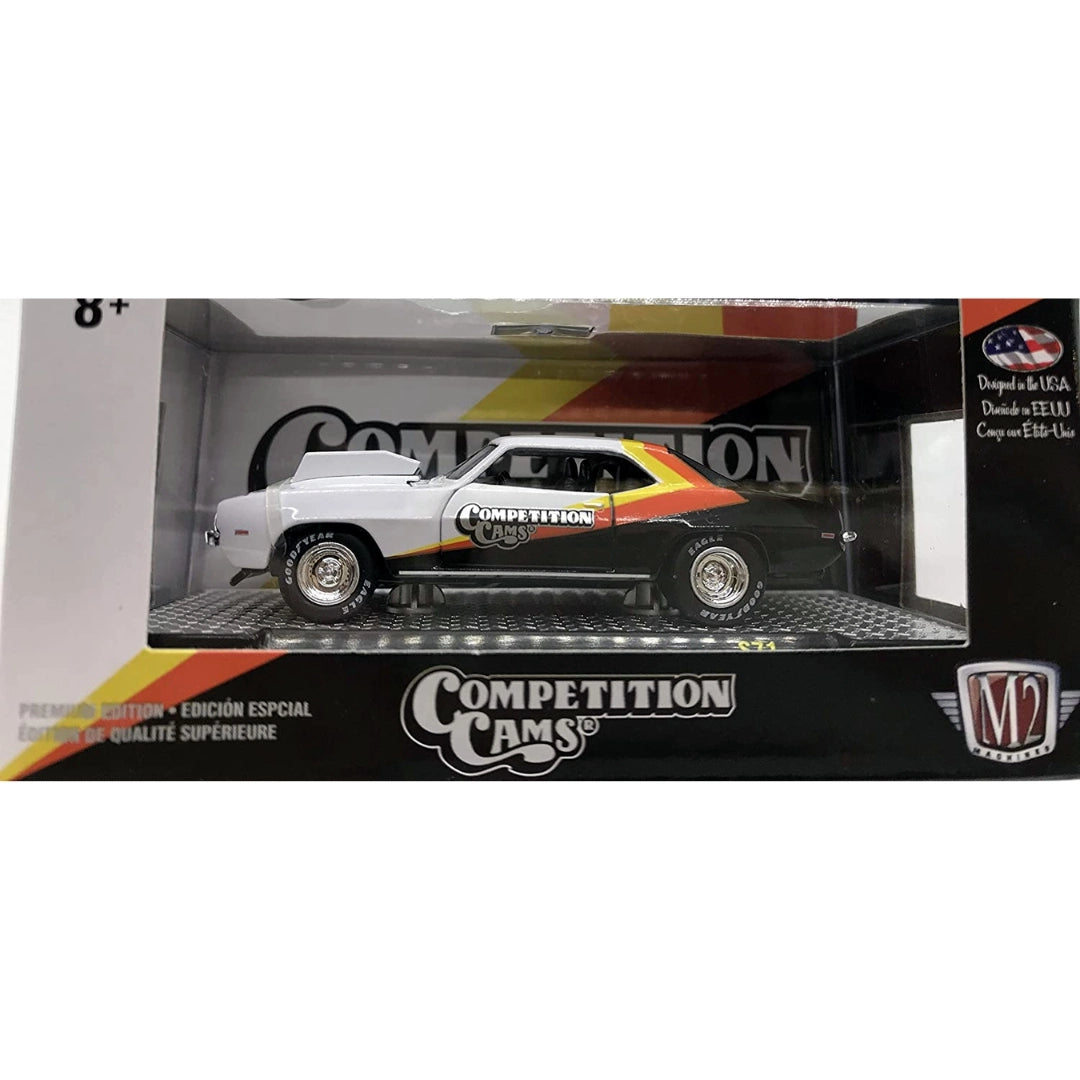 1969 Chevrolet Camaro ZL-1 - White, Black, Yellow & Orange Stripes