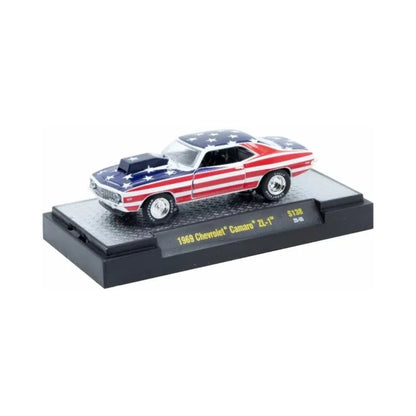 1969 Chevrolet Camaro ZL-1 - White, Red & Blue Stripes