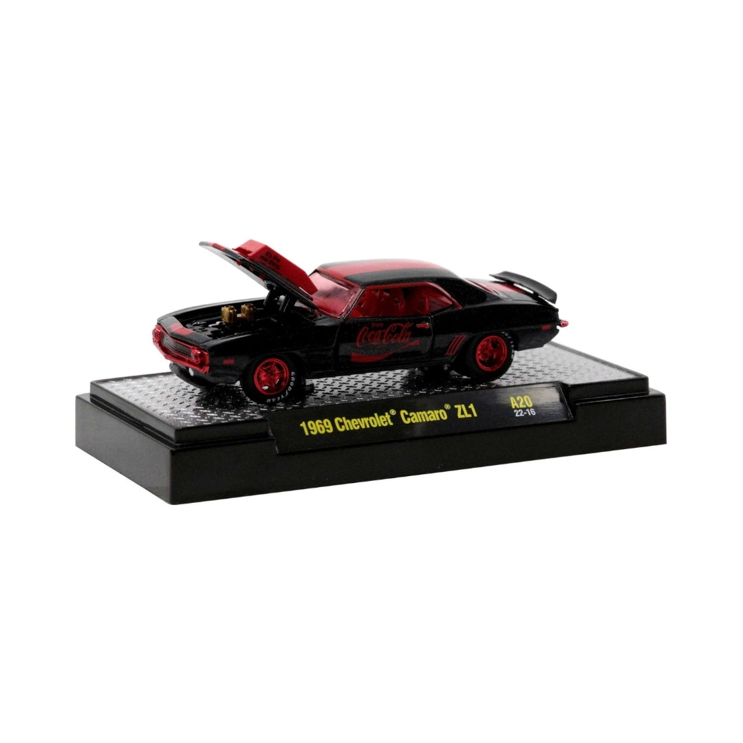 1969 Chevrolet Camaro ZL1 - Black & Red (Red Chrome Rims & Details, Chase)
