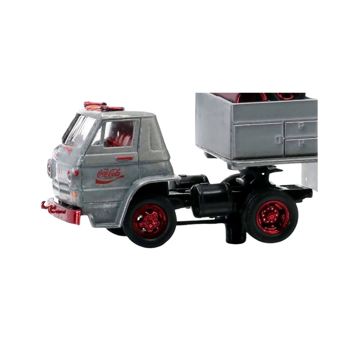 1969 Dodge L600 - Gray Coca-Cola (Super Chase, Red Wheels)