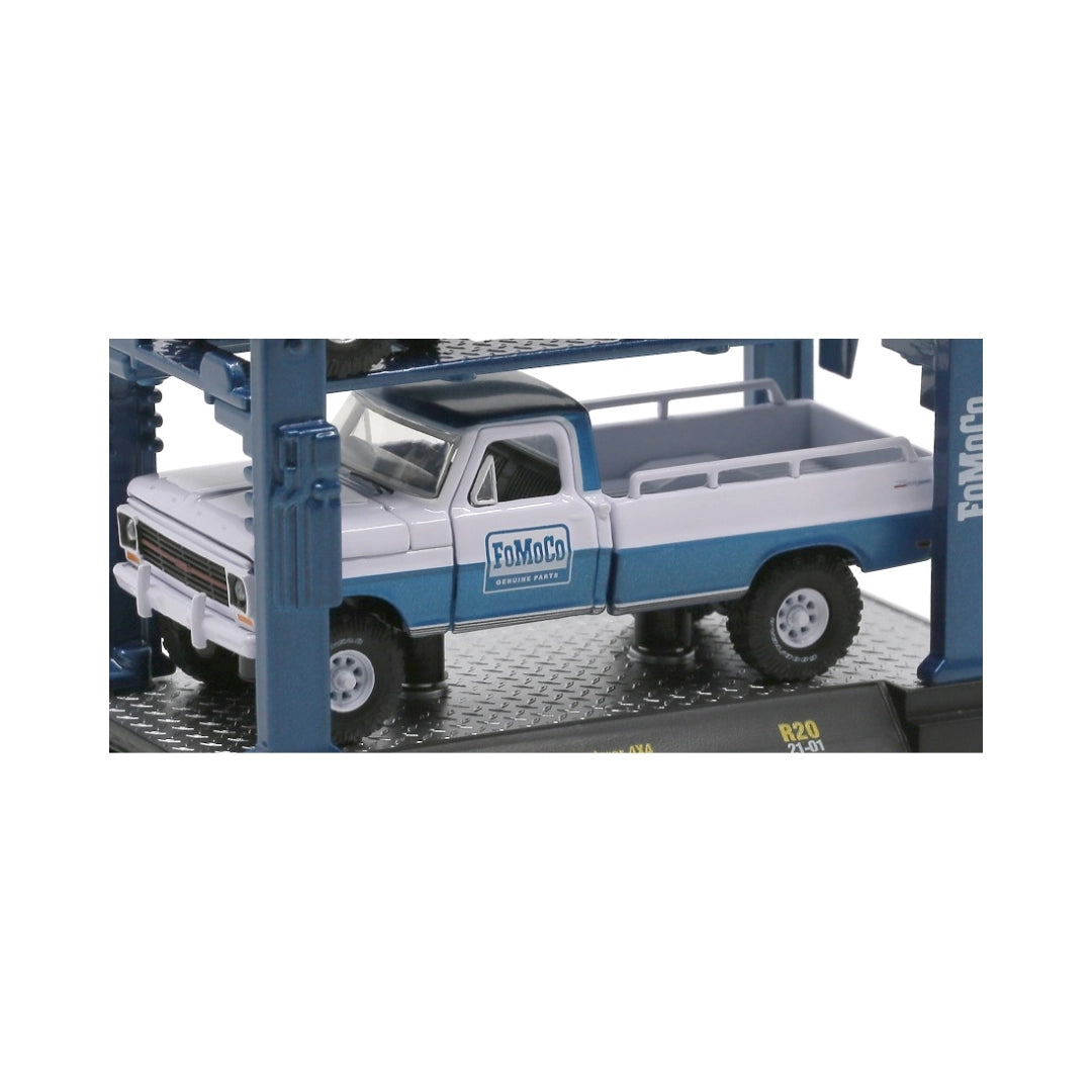 1969 Ford F-100 Ranger 4X4 - White & Blue FMC