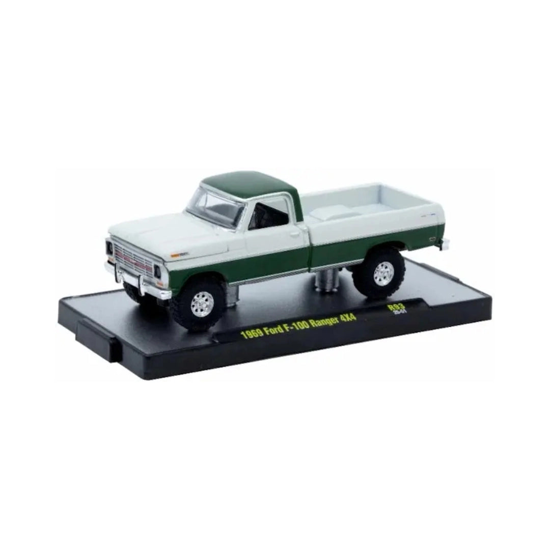 1969 Ford F-100 Ranger 4X4 - White & Green