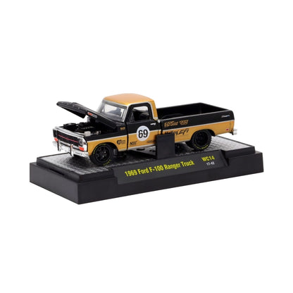 1969 Ford F-100 Ranger Truck - Black & Gold #69