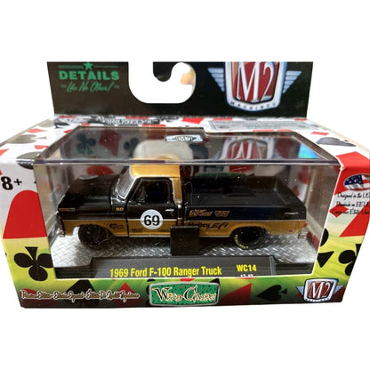 1969 Ford F-100 Ranger Truck - Black & Gold #69