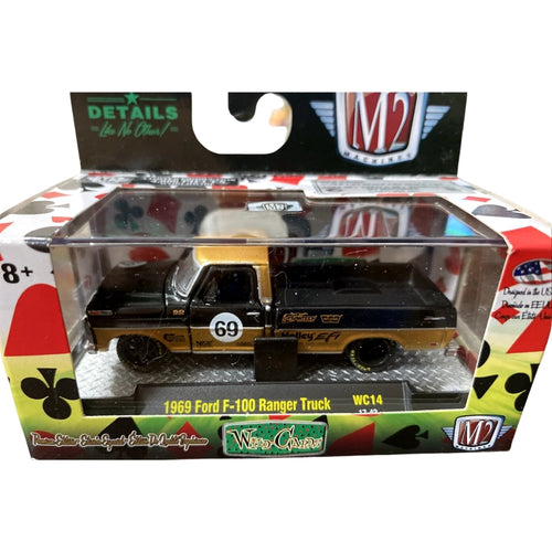 1969 Ford F-100 Ranger Truck - Black & Gold #69