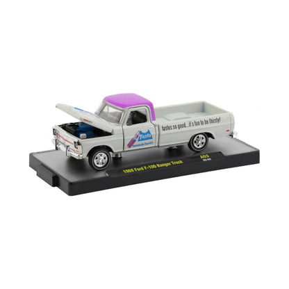 1969 Ford F-100 Ranger Truck - Silver & Purple Fanta