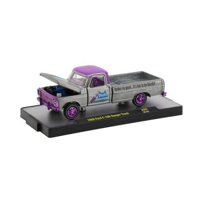 1969 Ford F-100 Ranger Truck - Silver & Purple Fanta Super Chase