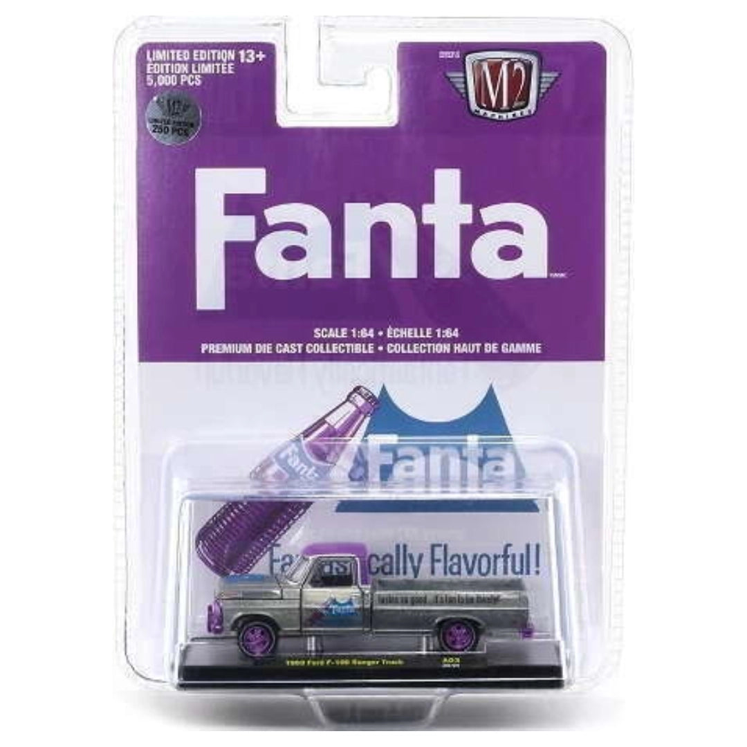 1969 Ford F-100 Ranger Truck - Silver & Purple Fanta Super Chase