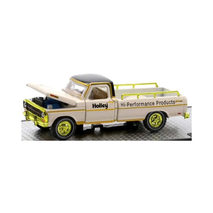 1969 Ford F-100 Ranger Truck - White Holley Hi-Performance Products Chase