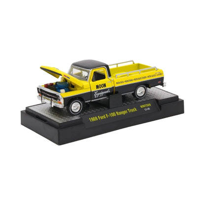 1969 Ford F-100 Ranger Truck - Yellow Mooneyes