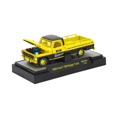 1969 Ford F-100 Ranger Truck - Yellow Mooneyes Chase