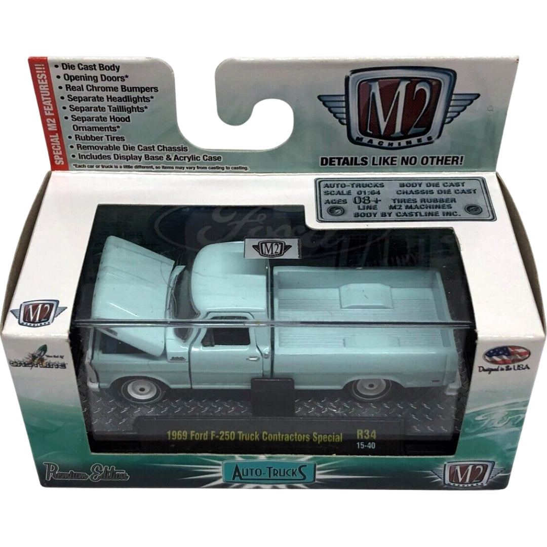 1969 Ford F-250 Truck Contractors Special - Light Blue (Box)
