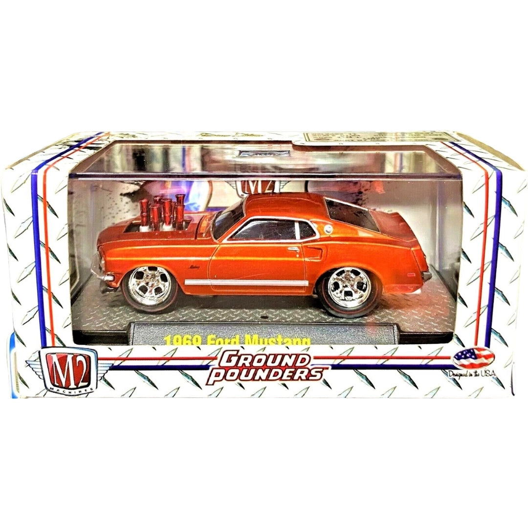 1969 Ford Mustang - Orange/Red (Box)