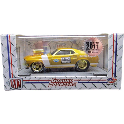 1969 Ford Mustang BOSS 429 - Gold Toy Fair Promo Livery (Ground Pounders Release S01 Chase)