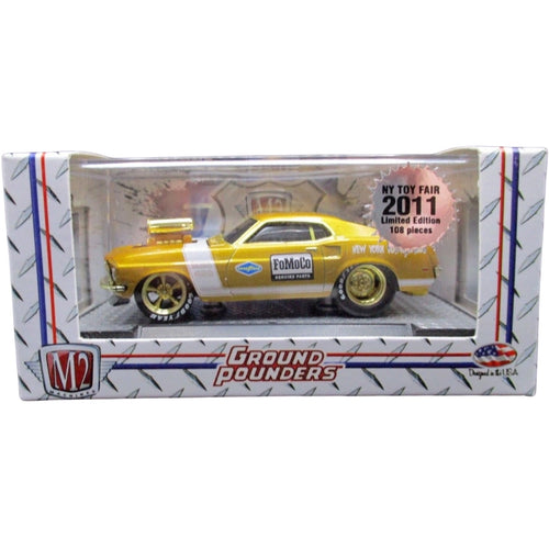 1969 Ford Mustang BOSS 429 - Gold Toy Fair Promo Livery (Ground Pounders Release S01 Chase)