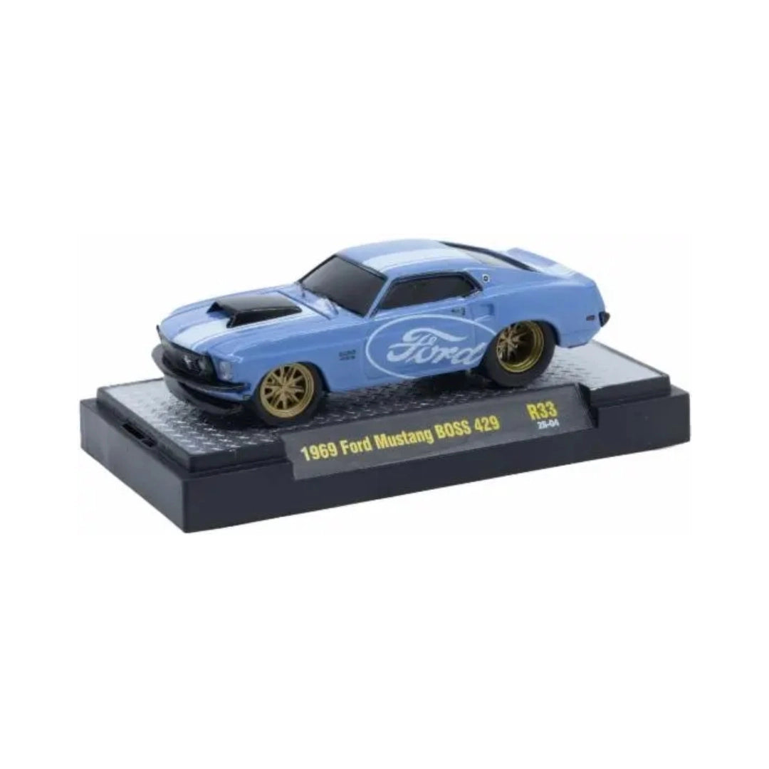 1969 Ford Mustang BOSS 429 - Light Blue Ford Livery (Ground Pounders Release 33)