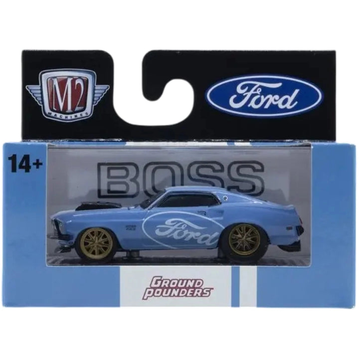 1969 Ford Mustang BOSS 429 - Light Blue Ford Livery (Ground Pounders Release 33)