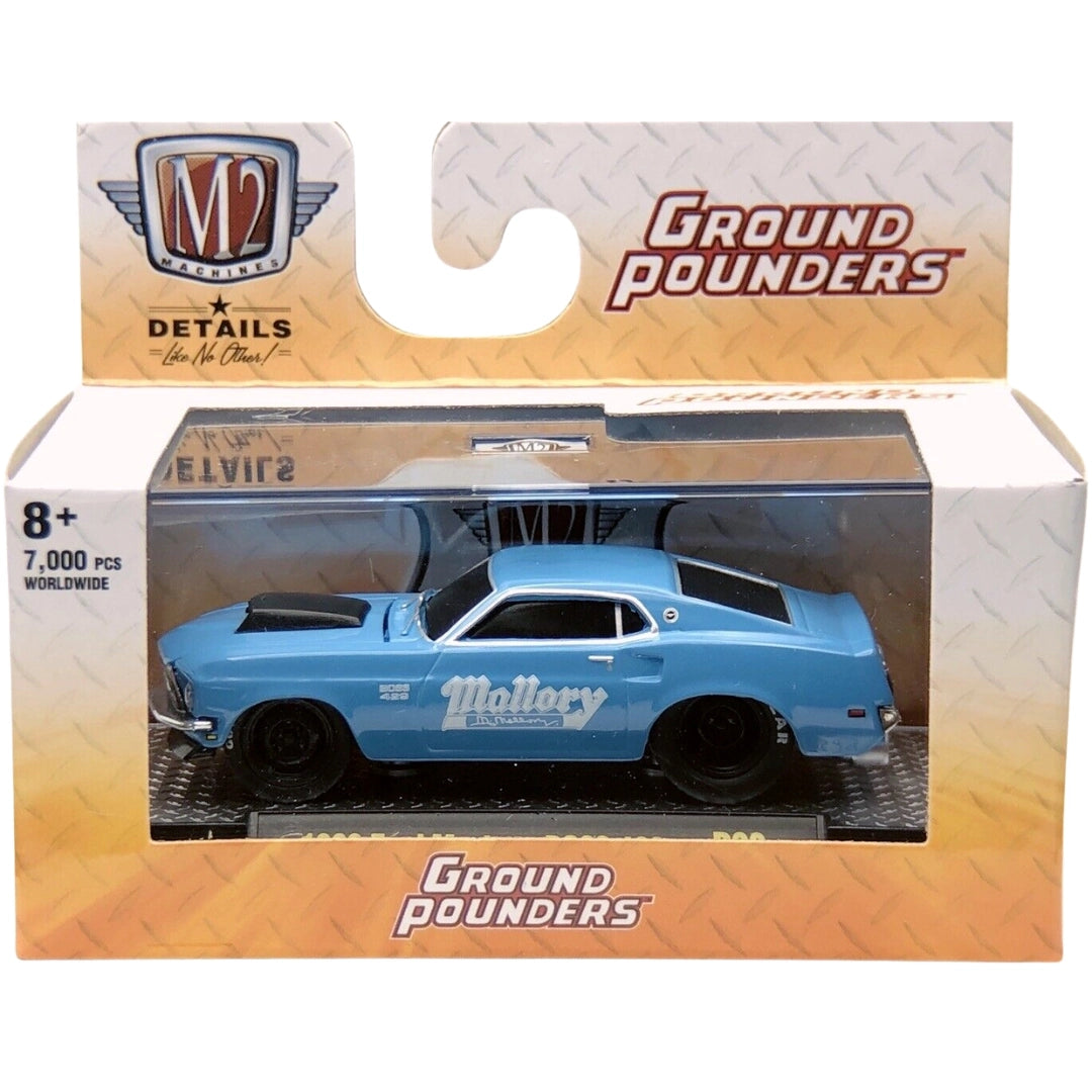 1969 Ford Mustang BOSS 429 - Light Blue Mallory Livery (Ground Pounders Release 20)