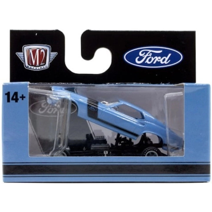 1969 Ford Mustang Funny Car - Light Blue (Release 101, Auto-Thentics)