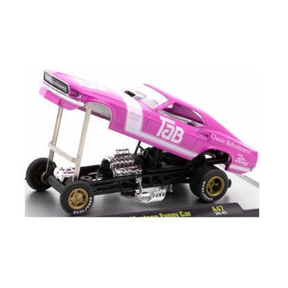 1969 Ford Mustang Funny Car - Pink (Black Interior, Coca-Cola Tab)