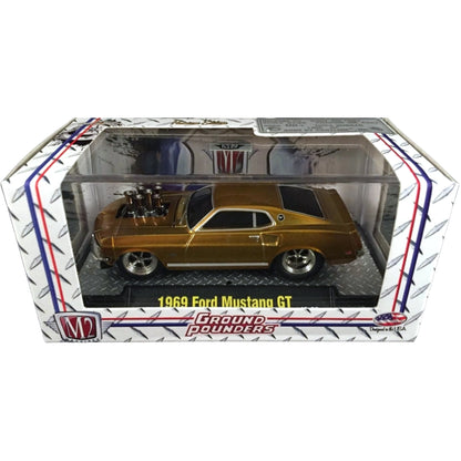 1969 Ford Mustang GT - Gold (Box)