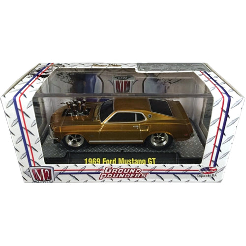 1969 Ford Mustang GT - Gold (Box)