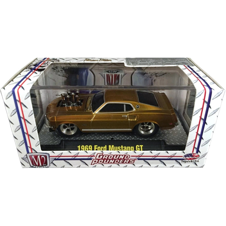 1969 Ford Mustang GT - Gold (Box)