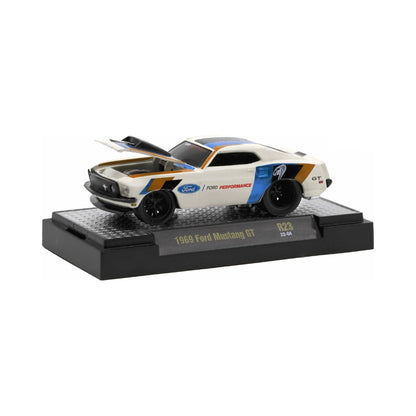 1969 Ford Mustang GT - White Ford Performance Livery (Ground Pounders Release 23)