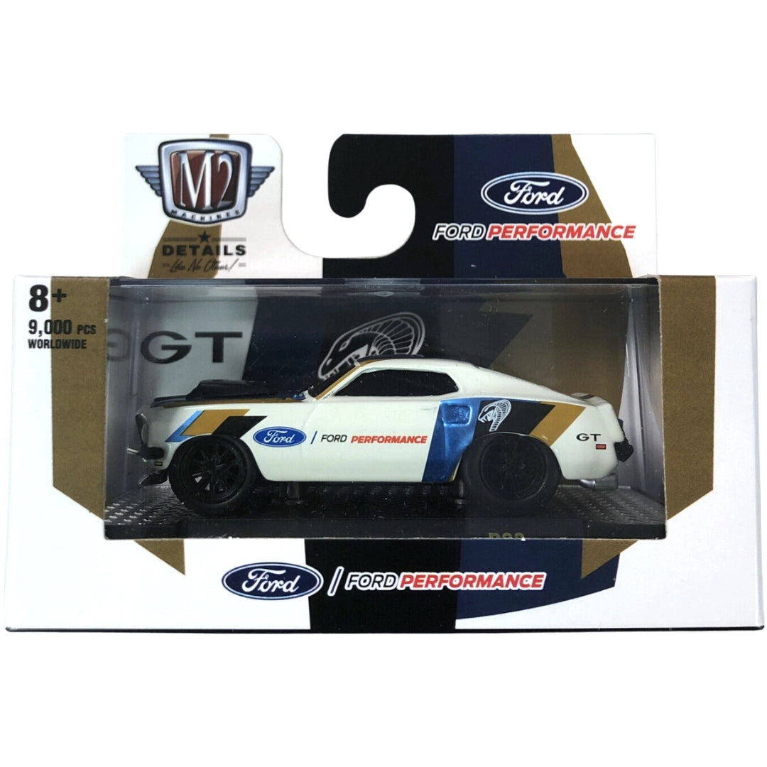 1969 Ford Mustang GT - White Ford Performance Livery (Ground Pounders Release 23)
