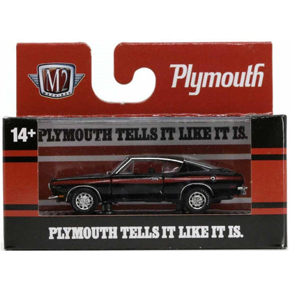 1969 Plymouth Barracuda 340 – Black with Red Stripe