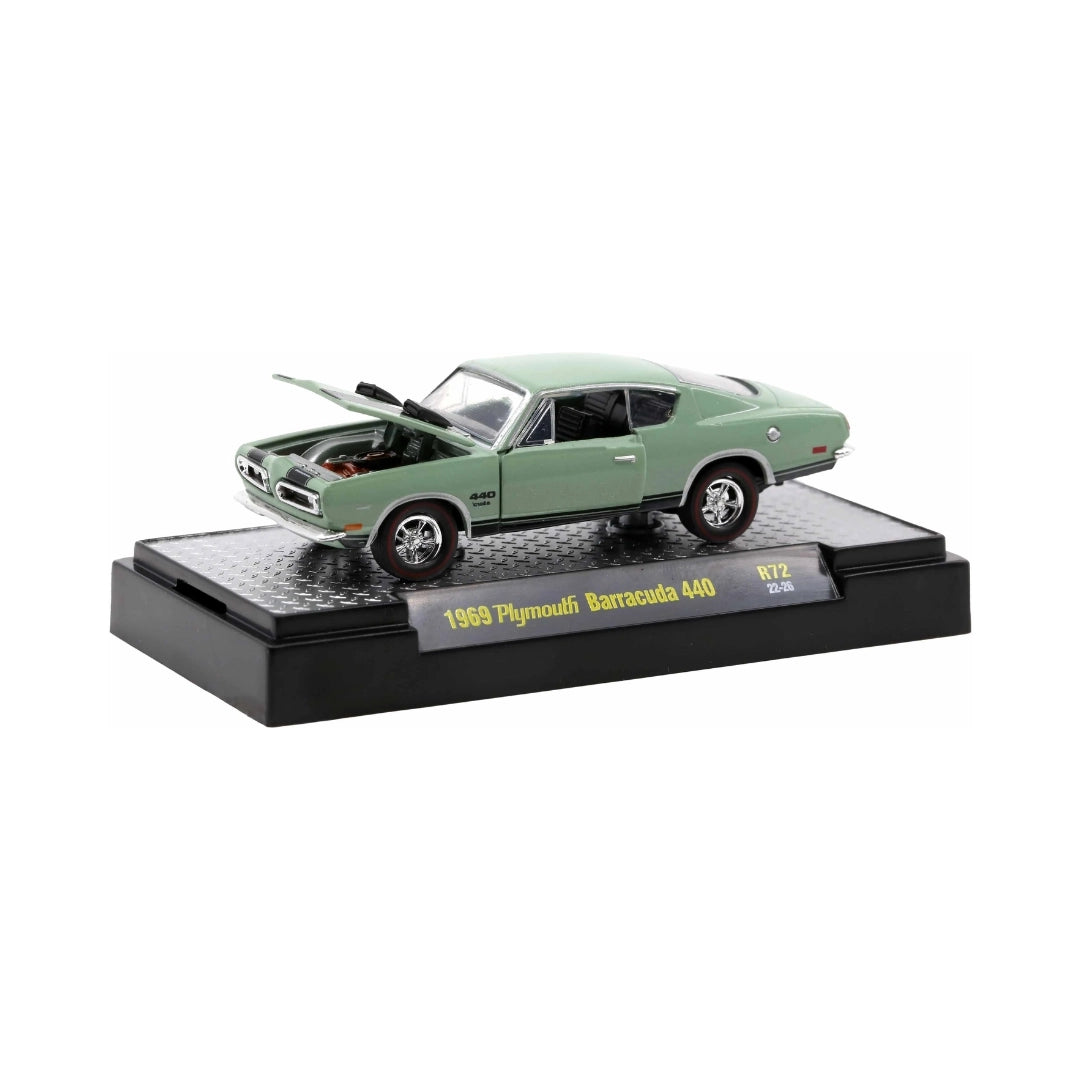 1969 Plymouth Barracuda 440 – Light Green