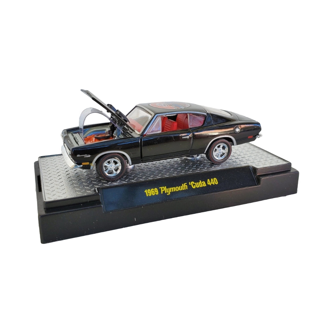 1969 Plymouth Cuda 440 – Black (Detroit Muscle, Promotional Chase)