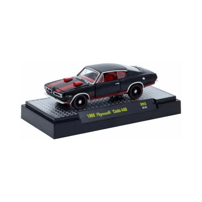 1969 Plymouth Cuda 440 – Black & Red (Detroit Muscle)