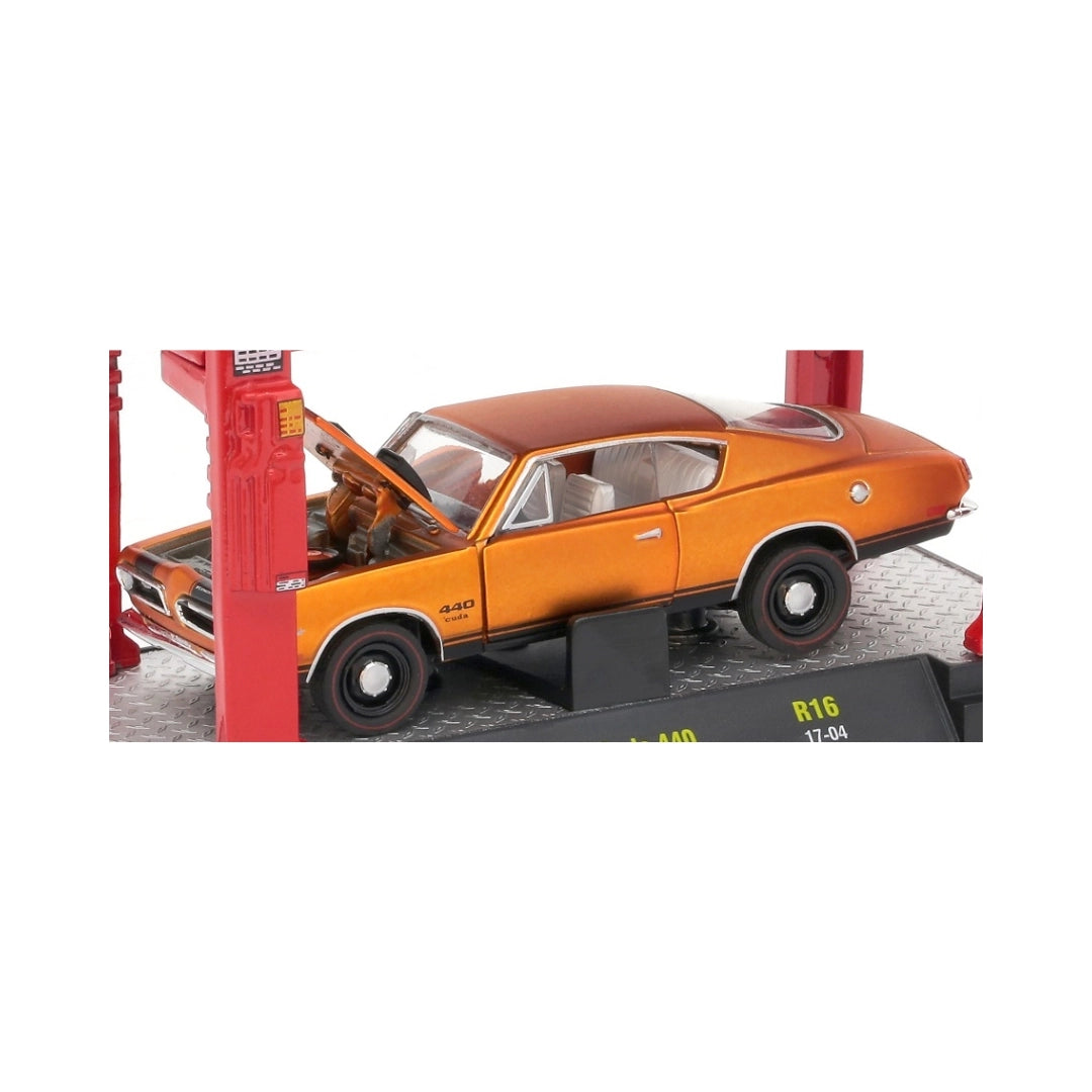 1969 Plymouth Cuda 440 – Orange (Auto-Lift)