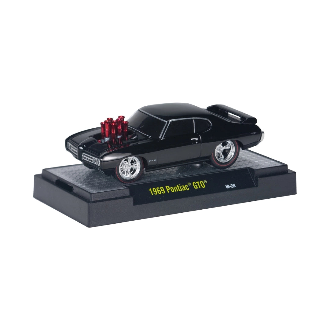 1969 Pontiac GTO - Black (Box, Supercharged Engine)
