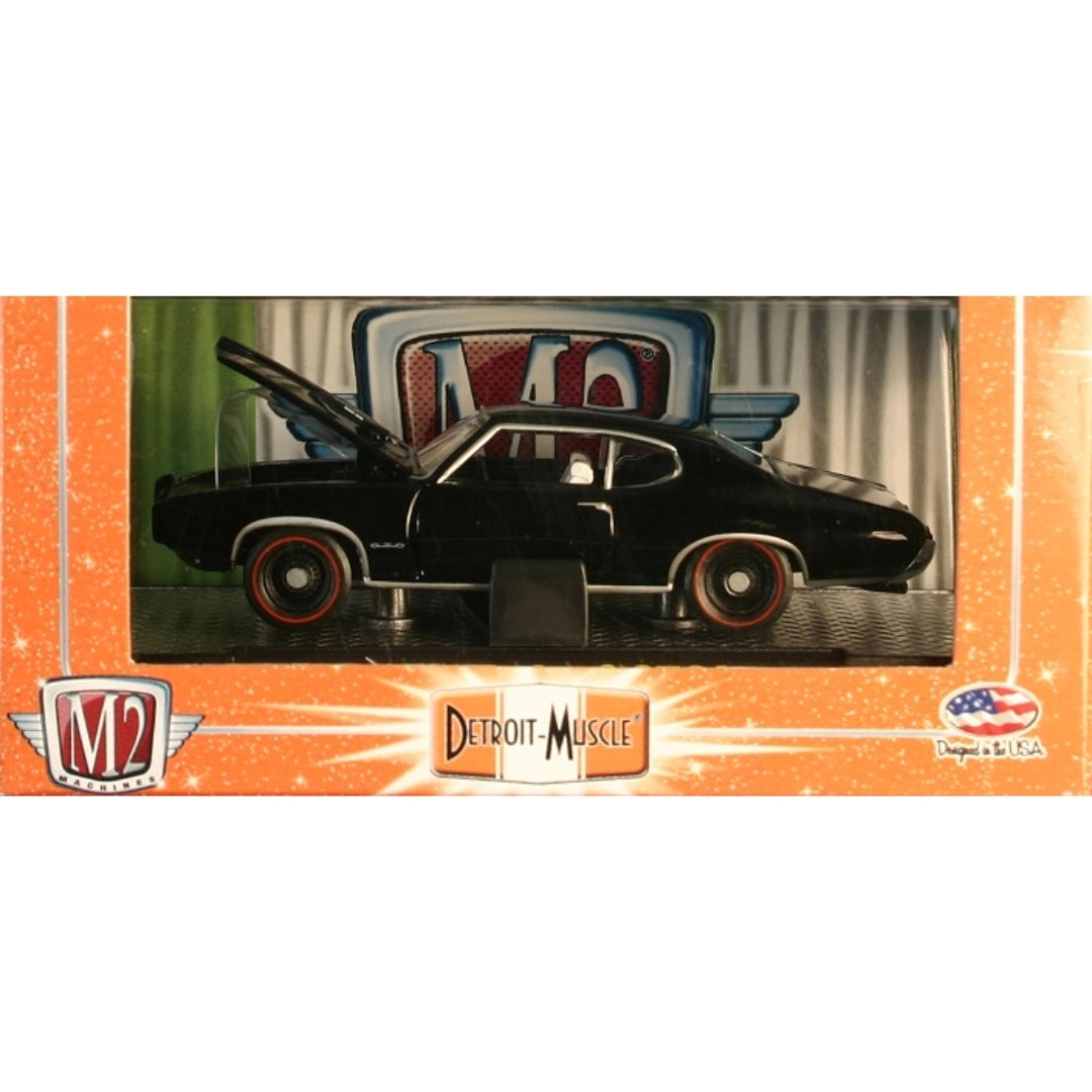 1969 Pontiac GTO - Black (Box, White Interior)